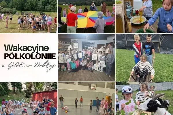 Wakacyjne Półkolonie GOK Dobra za nami – trzy turnusy pełne przygód