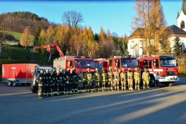 Pomoc w RKO w Laskowej – interwencja OSP i JRG Limanowa