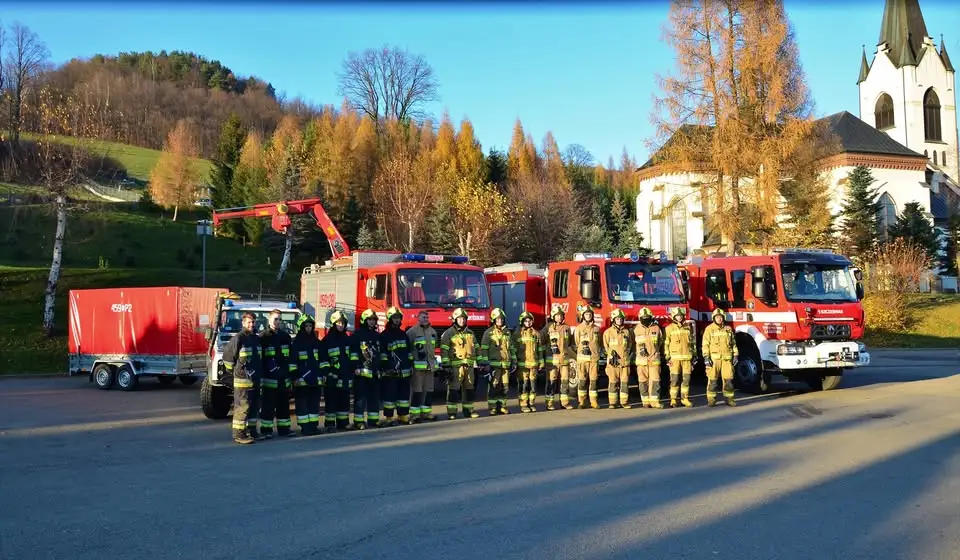 Pomoc w RKO w Laskowej – interwencja OSP i JRG Limanowa