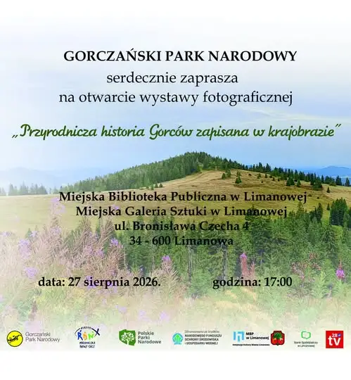 Wernisaż wystawy o Gorcach w Limanowej już 27 sierpnia