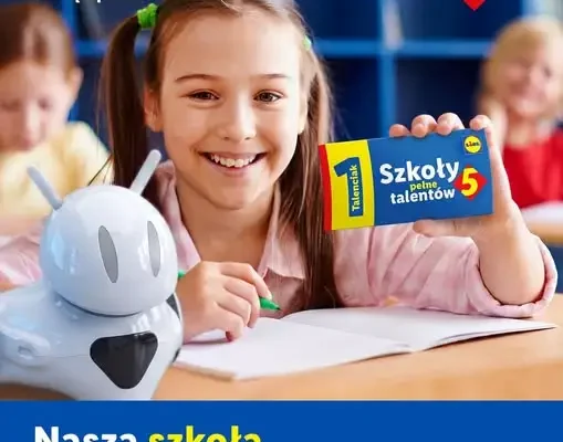 Szkoła w Kamienicy po raz kolejny w akcji Lidla „Szkoły pełne talentów” – zbieramy talenciaki!