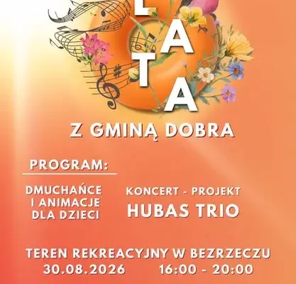 Ostatni weekend wakacji w Gminie Dobra: pełen atrakcji dla każdego