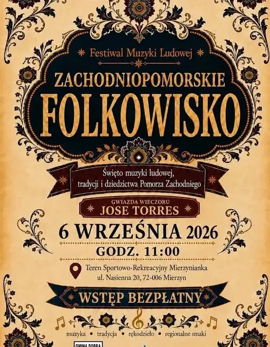 Folkowisko na Mierzyniance: muzyka ludowa, warsztaty i koncert José Torresa już 6 września