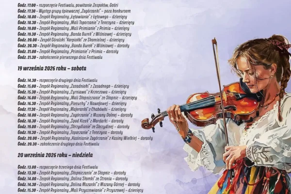 Jubileuszowy Festiwal Zespołów Regionalnych w Mszanie Dolnej