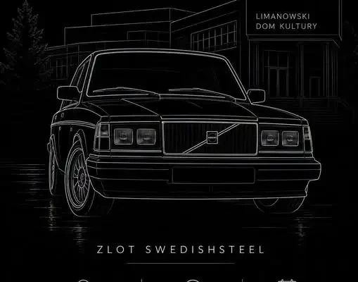 Swedish Steel w Limanowej: motoryzacyjne spotkanie pełne pasji i integracji