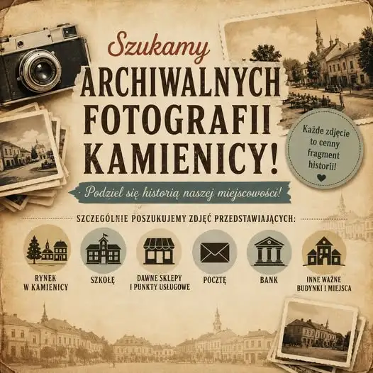Poszukiwane archiwalne zdjęcia Kamienicy – mieszkańcy mogą pomóc w zachowaniu pamięci