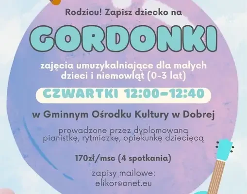 Zajęcia Gordonki dla dzieci w GOK w Dobrej – zapisy trwają