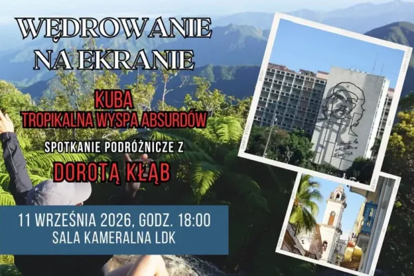 Kuba na ekranie: podróżnicze spotkanie w Limanowej już 11 września