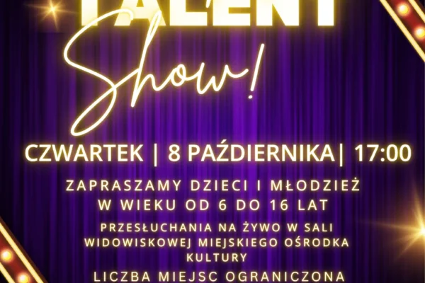 Ruszyły zapisy do VIII edycji Mini Talent Show w Mszanie Dolnej